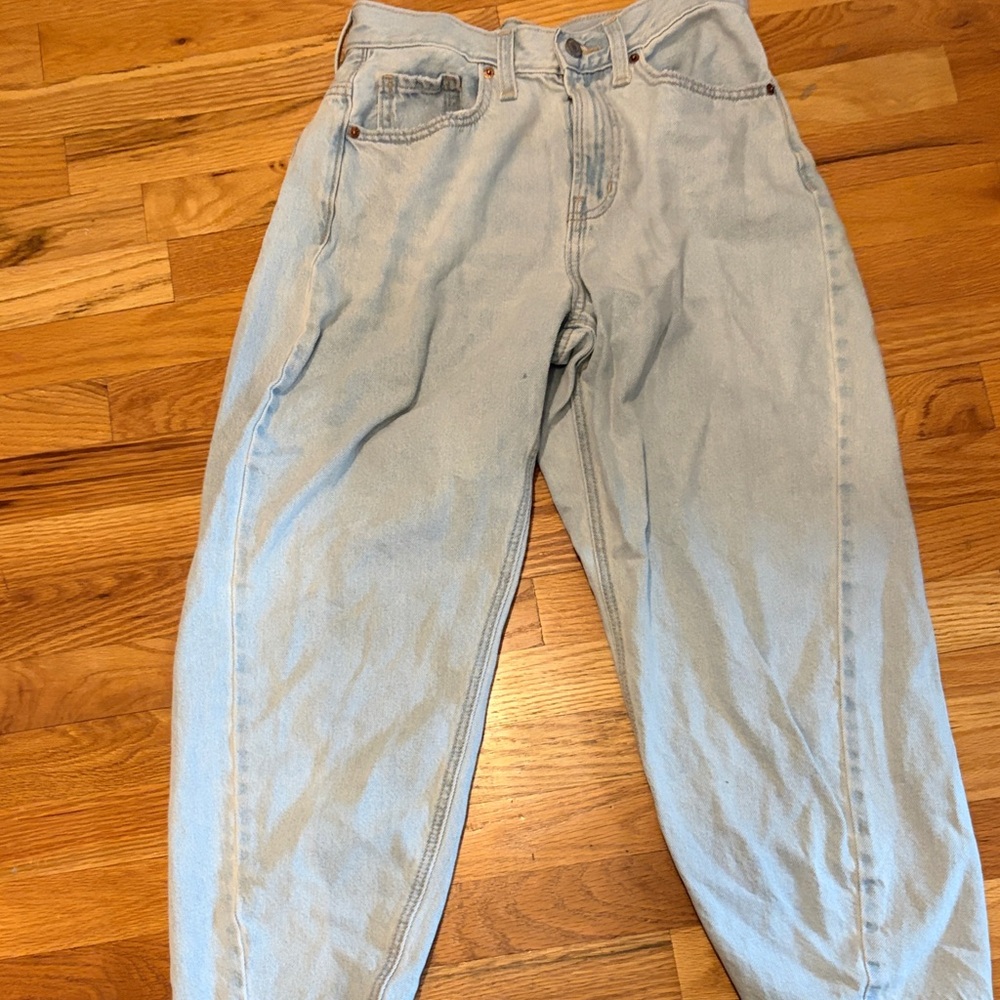 Old Navy Light Blue Balloon Jeans